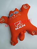 Кот- Саймон с логотипом MAN оранжевый